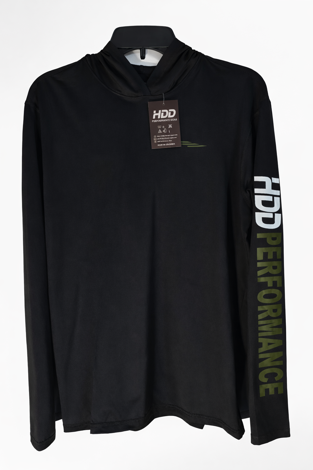 HDD Performance Gear black long sleeve driller shirt